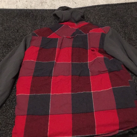 Boys flannel sweatshirt jacket - Picture 7 of 7